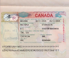 学生白本三无-加拿大签证成功出签